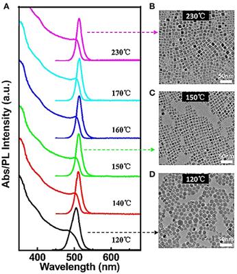 Green Light-Emitting Devices Based on Perovskite CsPbBr3 Quantum Dots